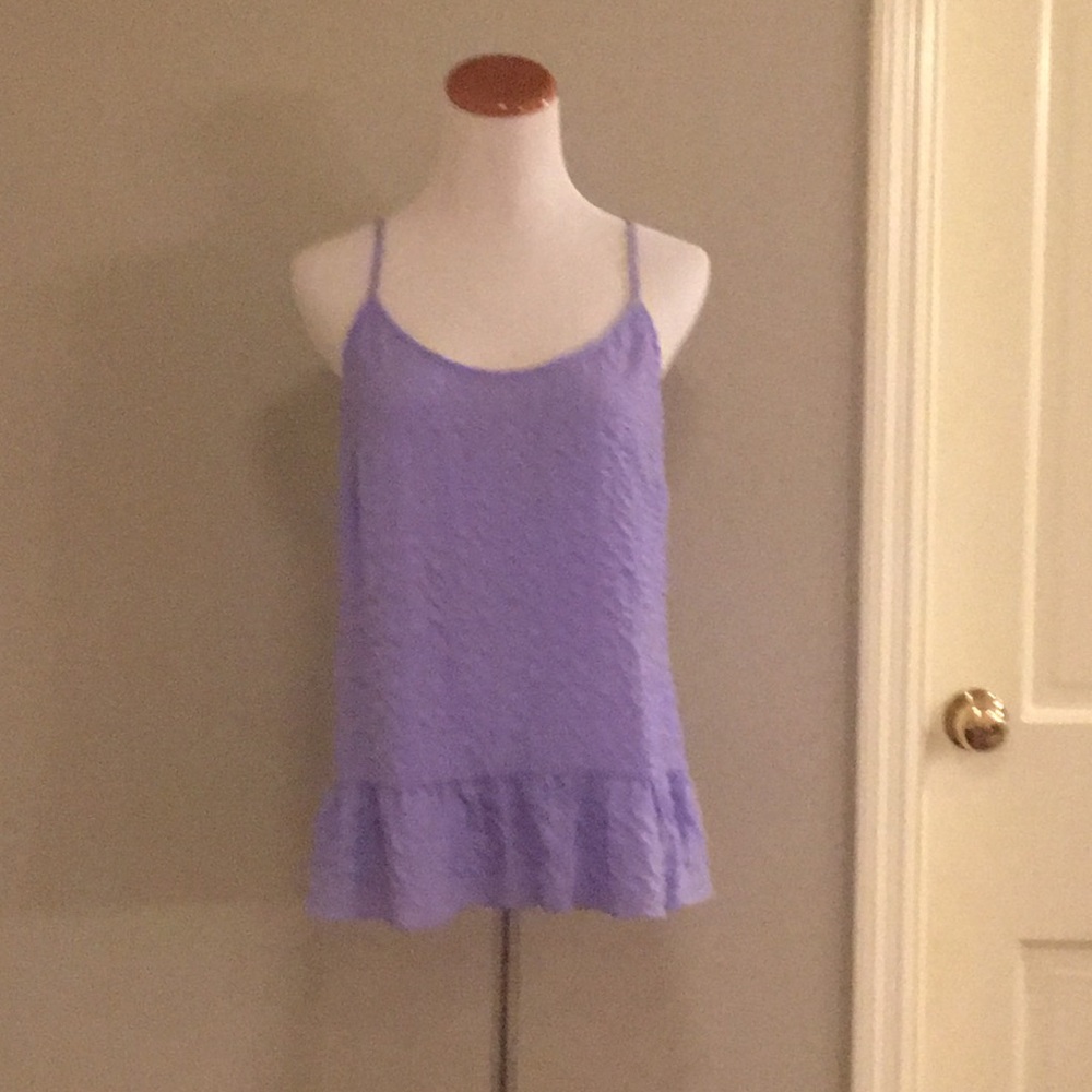 Lilly Pulitzer lavender spaghetti strap tank